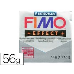 PASTA STAEDTLER FIMO EFFECT 56 GR METALICO PLATA