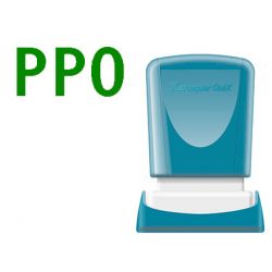 SELLO X'STAMPER QUIX PERSONALIZABLE COLOR VERDE MEDIDAS 11X25 MM Q-04