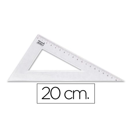 CARTABON LIDERPAPEL 20 CM PLASTICO CRISTAL CARTABON LIDERPAPEL 20 CM PLASTICO CRISTAL