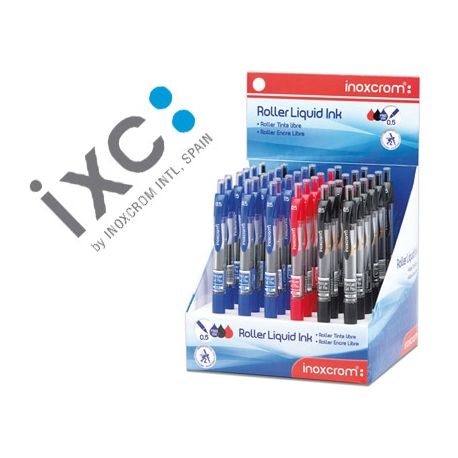 ROTULADOR ROLLER INOXCROM GEL RECTRACTIL CAMPUS COLORES SURTIDOS 0,5 MM ROTULADOR ROLLER INOXCROM GEL RECTRACTIL CAMPUS COLORES SURTIDOS 0,5 MM