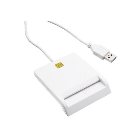 LECTOR DE DNI-E USB 2.0 BLANCO LECTOR DE DNI-E USB 2.0 BLANCO