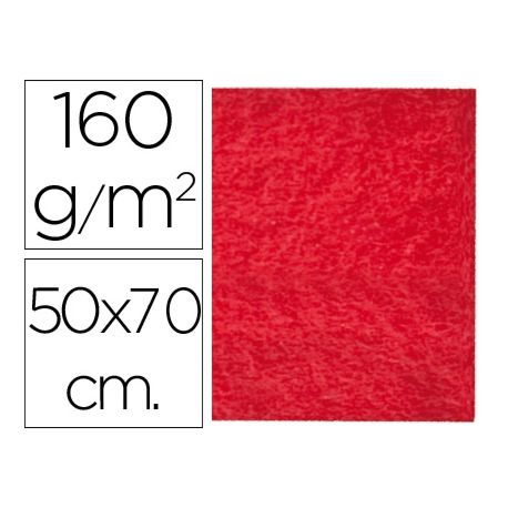 FIELTRO LIDERPAPEL 50X70CM ROJO 160G/M2 FIELTRO LIDERPAPEL 50X70CM ROJO 160G/M2