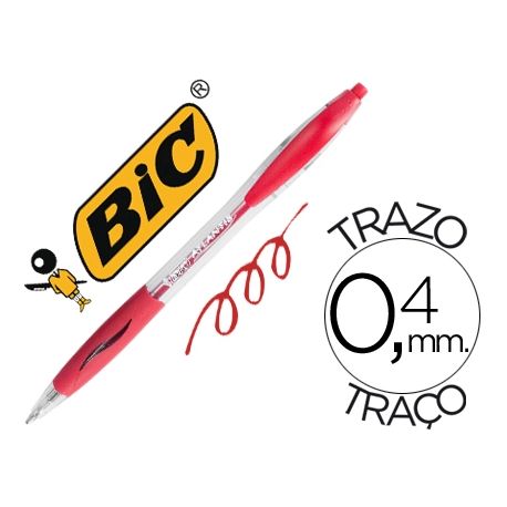 BOLIGRAFO BIC ATLANTIS ROJO RETRACTIL TINTA ACEITE PUNTA DE 1 MM BOLIGRAFO BIC ATLANTIS ROJO RETRACTIL TINTA ACEITE PUNTA DE 1 MM