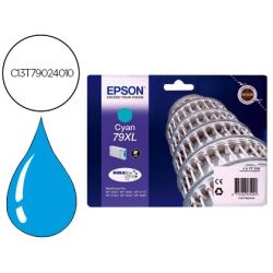 INK-JET EPSON 79XL WF 4630 / 4640 / 5110 /-5190 / 5620 / 5690 CIAN - 2.000 PAG-