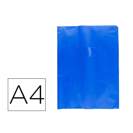 PROTECTOR CUADERNO CLAIREFONTAINE CON ETIQUETA DIN A4 PIEL EN PVC AZUL VICTORIA PROTECTOR CUADERNO CLAIREFONTAINE CON ETIQUETA DIN A4 PIEL EN PVC AZUL VICTORIA