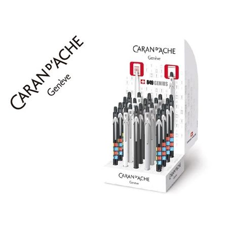 BOLIGRAFO CARAN D'ACHE 849 GENIUS EXPOSITOR 20 UNIDADES SURTIDAS PUNTERO TACTIL BOLIGRAFO CARAN D'ACHE 849 GENIUS EXPOSITOR 20 UNIDADES SURTIDAS PUNTERO TACTIL