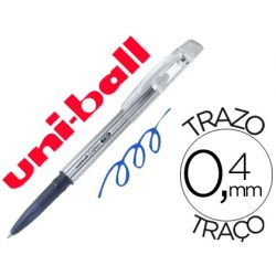 BOLIGRAFO UNI-BALL ROLLER UF-220 BORRABLE 0,7 MM TINTA GEL AZUL