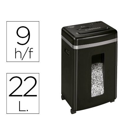 DESTRUCTORA DE DOCUMENTOS FELLOWES 450M CAPACIDAD DE CORTE 9 HOJAS DESTRUYE GRAPAS CLIPS TARJETAS DE DESTRUCTORA DE DOCUMENTOS FELLOWES 450M CAPACIDAD DE CORTE 9 HOJAS DESTRUYE GRAPAS CLIPS TARJETAS DE