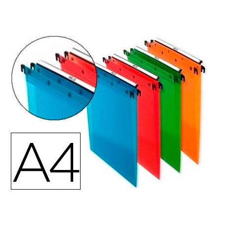 CARPETA COLGANTE ELBA DIN A4 POLIPROPILENO PACK DE 10 UNIDADES COLORES SURTIDOS CARPETA COLGANTE ELBA DIN A4 POLIPROPILENO PACK DE 10 UNIDADES COLORES SURTIDOS