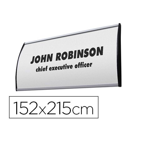 IDENTIFICADOR MURAL JANSEN DISPLAY CURVO DIN A5 PERFIL ALUMINO 152X215 MM IDENTIFICADOR MURAL JANSEN DISPLAY CURVO DIN A5 PERFIL ALUMINO 152X215 MM