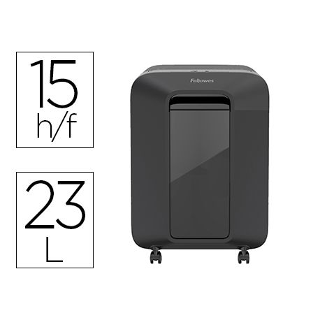 DESTRUCTORA DE DOCUMENTOS FELLOWES LX201 CAPACIDAD DE 15H SEGURIDAD P5 GRAPAS CLIPS Y TARJETAS 23 LI DESTRUCTORA DE DOCUMENTOS FELLOWES LX201 CAPACIDAD DE 15H SEGURIDAD P5 GRAPAS CLIPS Y TARJETAS 23 LI