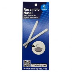 Ajuste nasal 3-5 años Maskplus (5 unidades)