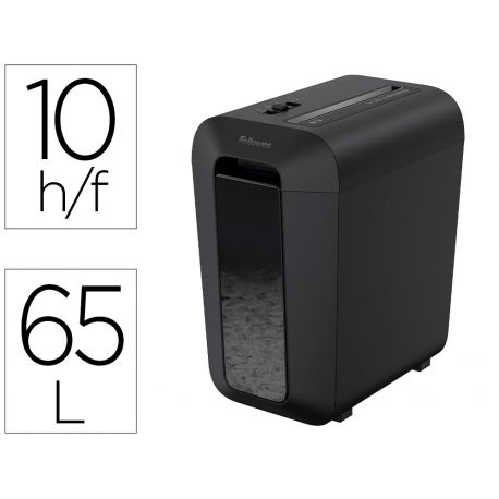 DESTRUCTORA DE DOCUMENTOS FELLOWES LX-65 CAPACIDAD DE CORTE 10 H SEGURIDAD P4 DESTRUYE GRAPAS CLIPS DESTRUCTORA DE DOCUMENTOS FELLOWES LX-65 CAPACIDAD DE CORTE 10 H SEGURIDAD P4 DESTRUYE GRAPAS CLIPS