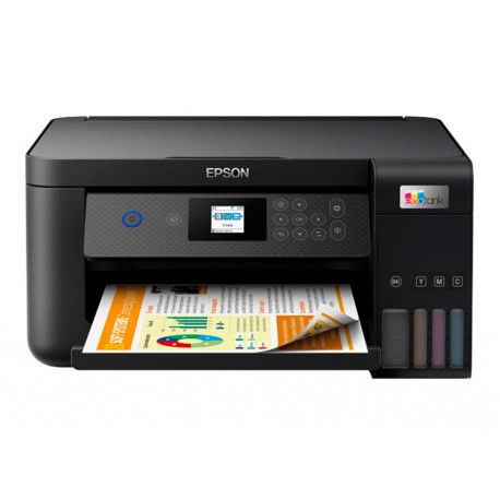 EQUIPO MULTIFUNCION EPSON ECOTANK ET-2850 TINTA 10 PPM LCD 3,7 CM ESCANER  COPIADORA IMPRESORA