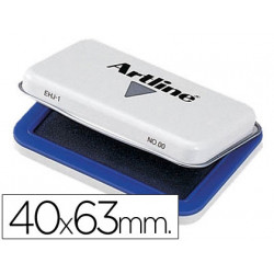 TAMPON ARTLINE N 00 AZUL -40X63 MM