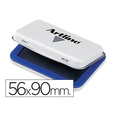 TAMPON ARTLINE N 0 AZUL -56X90 MM TAMPON ARTLINE N 0 AZUL -56X90 MM