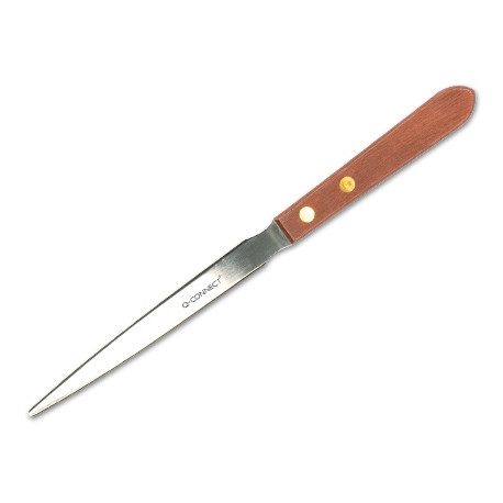 ABRECARTAS Q-CONNECT CON MANGO DE MADERA LONGITUD 215 MM ABRECARTAS Q-CONNECT CON MANGO DE MADERA LONGITUD 215 MM