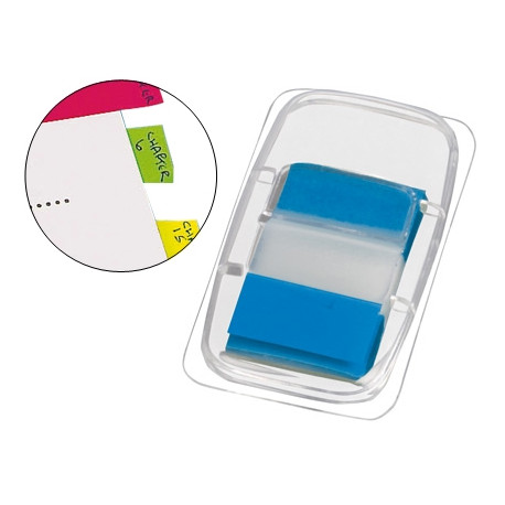 BANDERITAS SEPARADORAS Q-CONNECT AZULES DISPENSADOR DE 50 UNIDADES BANDERITAS SEPARADORAS Q-CONNECT AZULES DISPENSADOR DE 50 UNIDADES