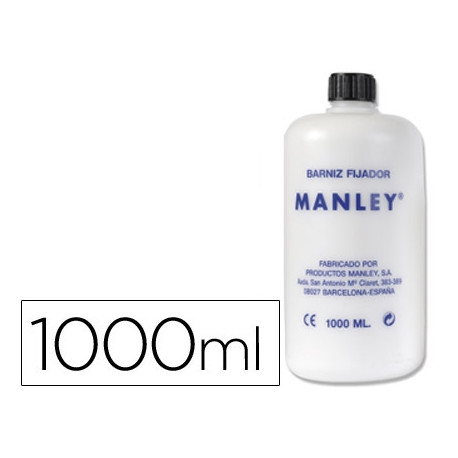 BARNIZ FIJATIVO MANLEY BOTE DE 1 L