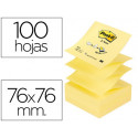 BLOC DE NOTAS ADHESIVAS QUITA Y PON POST-IT 76X76 MM Z-NOTES