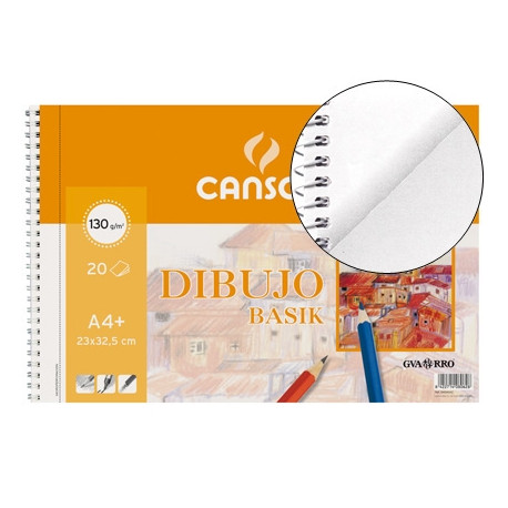 BLOC DIBUJO BASIK DIN A4+ ESPIRAL 23 X 32.5 CM -20 HOJAS MICROPERFORADO BLOC DIBUJO BASIK DIN A4+ ESPIRAL 23 X 32.5 CM -20 HOJAS MICROPERFORADO