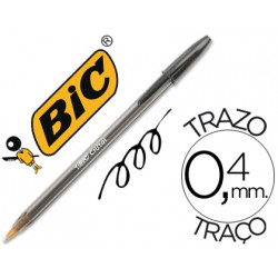 BOLIGRAFO BIC CRISTAL NEGRO UNIDAD