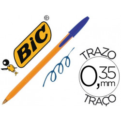 BOLIGRAFO BIC NARANJA AZUL