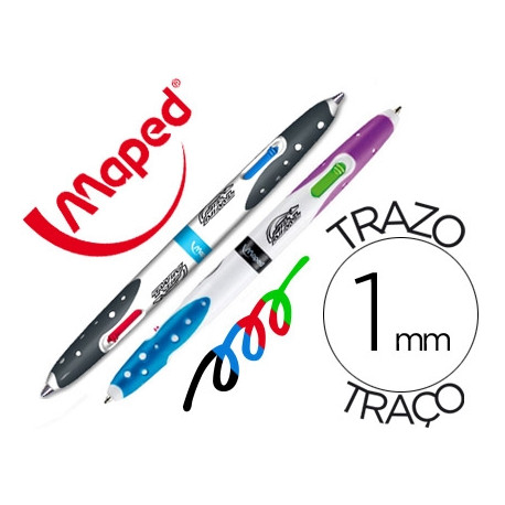 BOLIGRAFO MAPED CUATRO COLORES BOLIGRAFO MAPED CUATRO COLORES