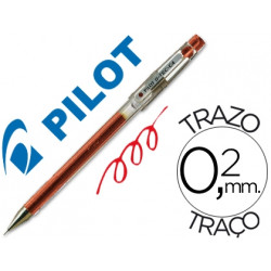 BOLIGRAFO PILOT PUNTA AGUJA G-TEC-C4 ROJO