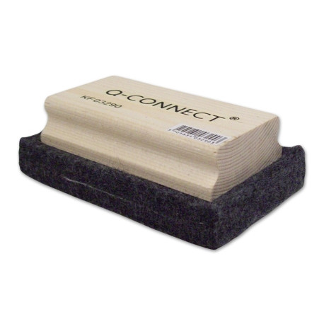 BORRADOR Q-CONNECT FIELTRO PARA PIZARRA 110X70 MM BORRADOR Q-CONNECT FIELTRO PARA PIZARRA 110X70 MM