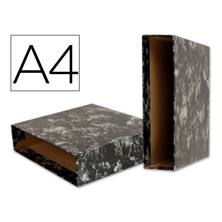 CAJA ARCHIVADOR LIDERPAPEL CLASSIC BLUE A4 NEGRA CAJA ARCHIVADOR LIDERPAPEL CLASSIC BLUE A4 NEGRA