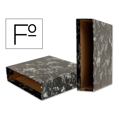 CAJA ARCHIVADOR LIDERPAPEL CLASSIC BLUE FOLIO NEGRA CAJA ARCHIVADOR LIDERPAPEL CLASSIC BLUE FOLIO NEGRA