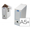 CAJA ARCHIVO DEFINITIVO LIDERPAPEL 103 CUARTO 278X213X105 MM 325 G/M2