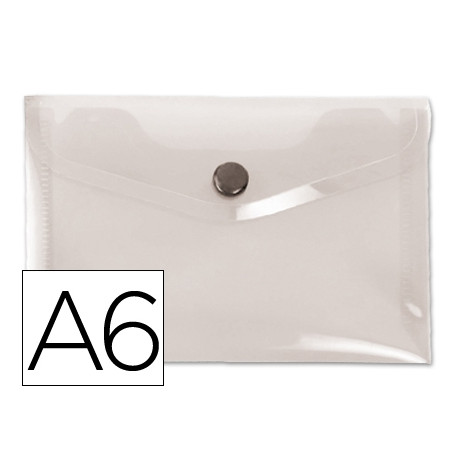 CARPETA LIDERPAPEL DOSSIER BROCHE 44234 POLIPROPILENO DIN A6 TRANSPARENTE TRANSLUCIDO CARPETA LIDERPAPEL DOSSIER BROCHE 44234 POLIPROPILENO DIN A6 TRANSPARENTE TRANSLUCIDO