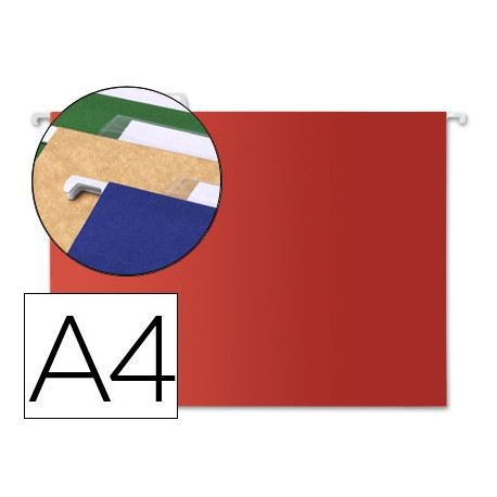 CARPETA COLGANTE LIDERPAPEL A4 ROJA CARPETA COLGANTE LIDERPAPEL A4 ROJA