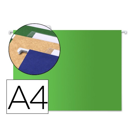 CARPETA COLGANTE LIDERPAPEL A4 VERDE CARPETA COLGANTE LIDERPAPEL A4 VERDE
