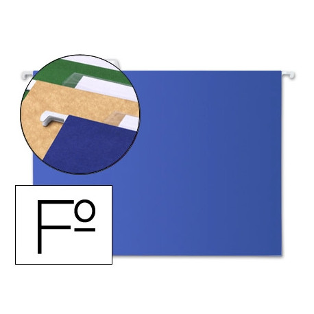 CARPETA COLGANTE LIDERPAPEL FOLIO AZUL CARPETA COLGANTE LIDERPAPEL FOLIO AZUL