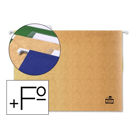 CARPETA COLGANTE LIDERPAPEL FOLIO PROLONGADO KRAFT CARPETA COLGANTE LIDERPAPEL FOLIO PROLONGADO KRAFT