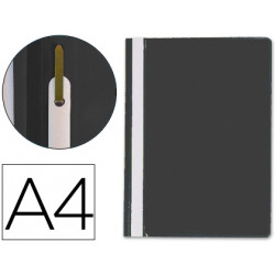 CARPETA DOSSIER FASTENER PLASTICO Q-CONNECT DIN A4 NEGRA
