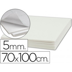 CARTON PLUMA LIDERPAPEL ADHESIVO 1 CARA 70X100 CM ESPESOR 5 MM