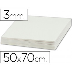 CARTON PLUMA LIDERPAPEL DOBLE CARA 50X70 CM ESPESOR 3 MM