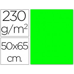 CARTULINA FLUORESCENTE VERDE 50X65 CM