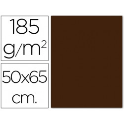 CARTULINA GUARRO MARRON/CHOCOL -50X65 CM -185 GR