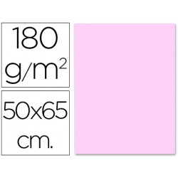 CARTULINA LIDERPAPEL 50X65 CM 180G/M2 ROSA