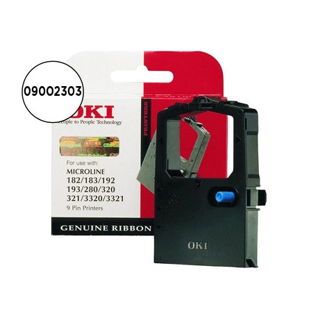 CINTA IMPRESORA OKI ML280/320/321/3320/3321 CINTA NEGRA -3 MILLONES DE CARACTERES- CINTA IMPRESORA OKI ML280/320/321/3320/3321 CINTA NEGRA -3 MILLONES DE CARACTERES-