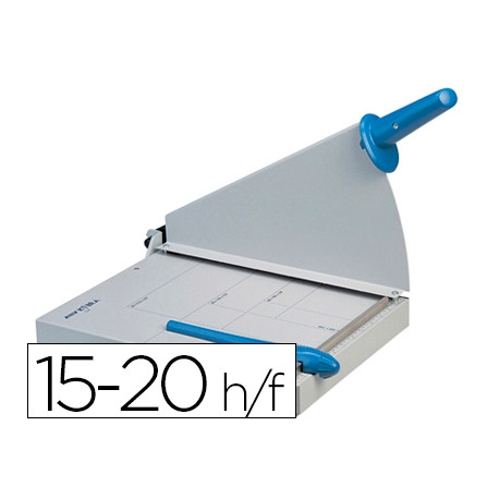 CIZALLA KOBRA 360-EM DIN A4 SISTEMA DE CORTE PALANCA CON GUILLOTIN DE HOJA -CAPACIDAD 15/20 HOJAS CIZALLA KOBRA 360-EM DIN A4 SISTEMA DE CORTE PALANCA CON GUILLOTIN DE HOJA -CAPACIDAD 15/20 HOJAS