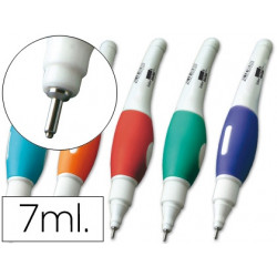 CORRECTOR LIDERPAPEL LAPIZ ROLLER PUNTA METALICA DE 1.6 MM CAPACIDAD 7 ML EN BLISTER