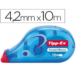 CORRECTOR TIPP-EX CINTA POCKET MOUSE 4,2 MM X 10 M