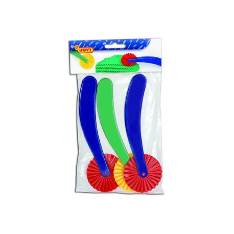 CORTADORES Y MARCADORES PARA PASTA -BOLSA DE 3 UNIDADES SURTIDAS CORTADORES Y MARCADORES PARA PASTA -BOLSA DE 3 UNIDADES SURTIDAS