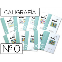 CUADERNO RUBIO CALIGRAFIA N 0